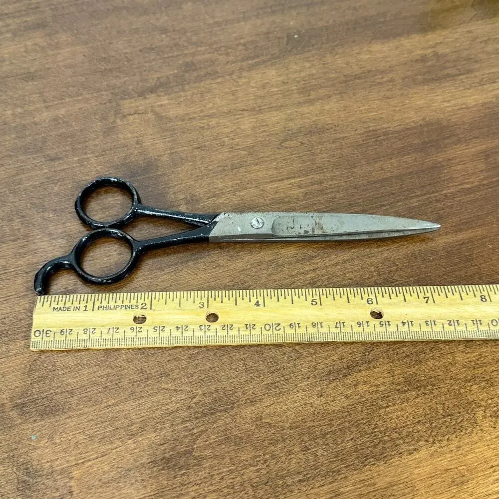 Vintage Taiwan Barber Hair Cutting Shears 5